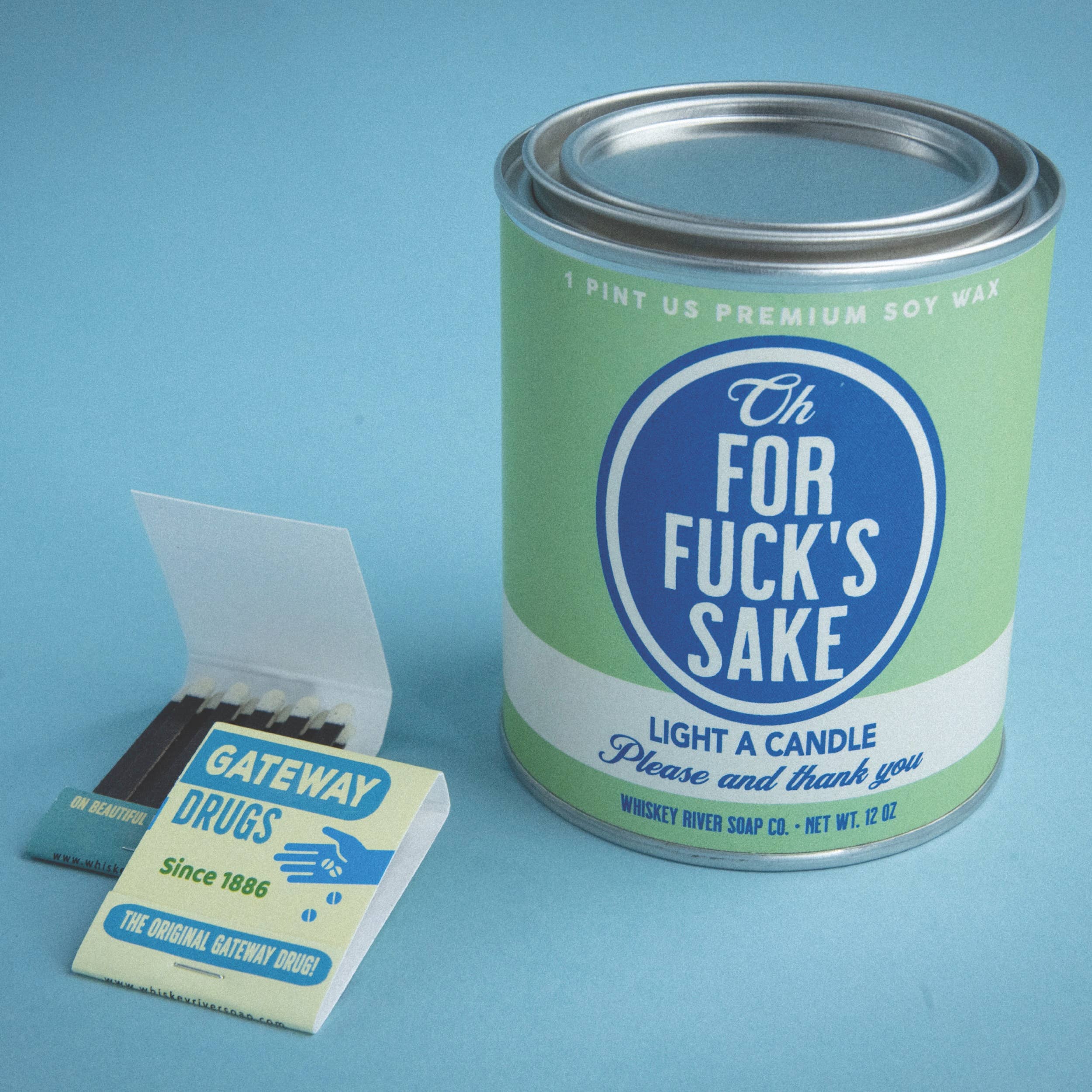 For Fuck's Sake Vintage Paint Can·dle  | Funny Candle