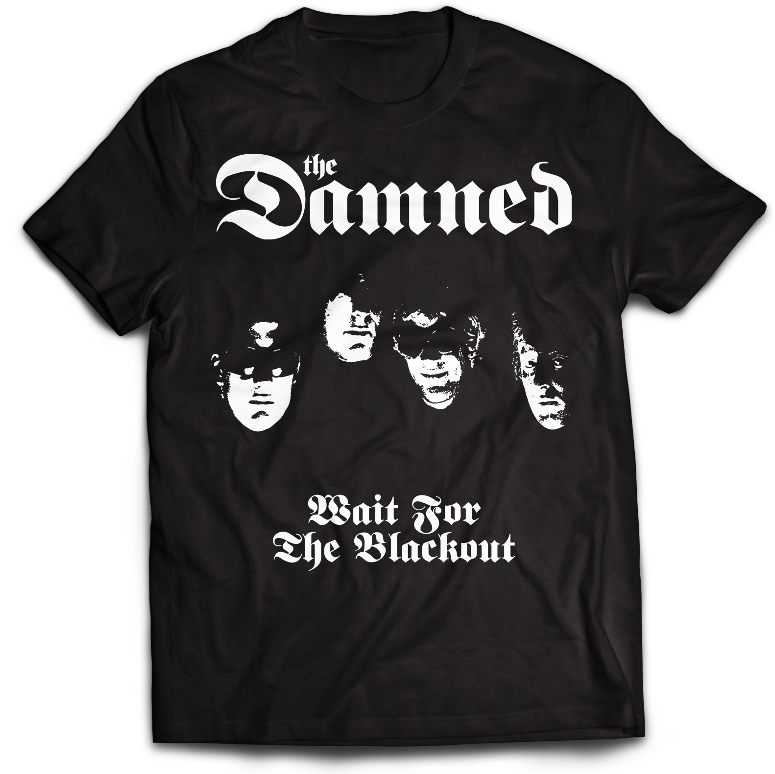 DAMNED "WAIT FOR THE BLACKOUT" T-SHIRT Main image