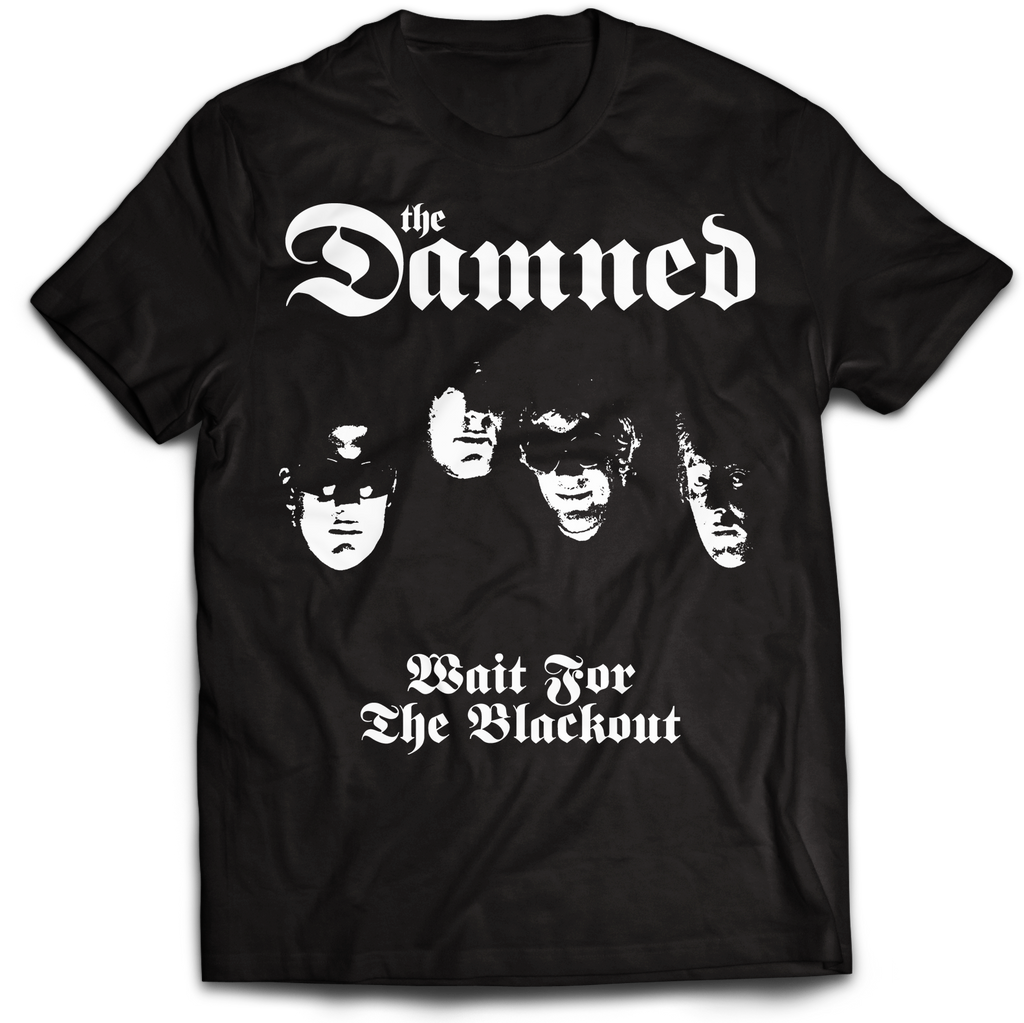 DAMNED "WAIT FOR THE BLACKOUT" T-SHIRT