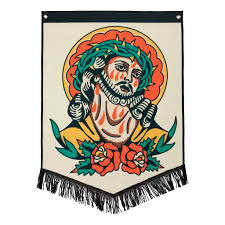 Indestructible MFG Jesus Banner