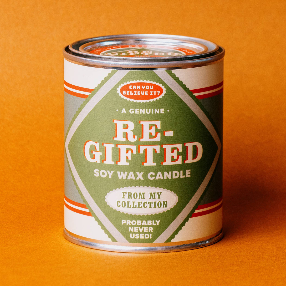 Re-Gifted Paint Can | Funny Christmas Holiday Candle