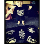 1006-BLACK WHITE | Mommy's Little Monster