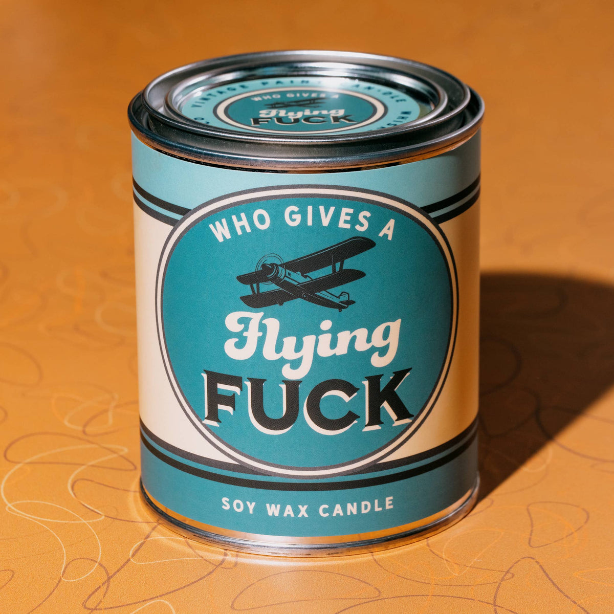 Who Gives a Flying Fuck? Vintage Paint Can·dle | Funny Candl