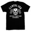 5829-BLACK WHITE | Live Fast Fight Hard | Men's T-Shirt
