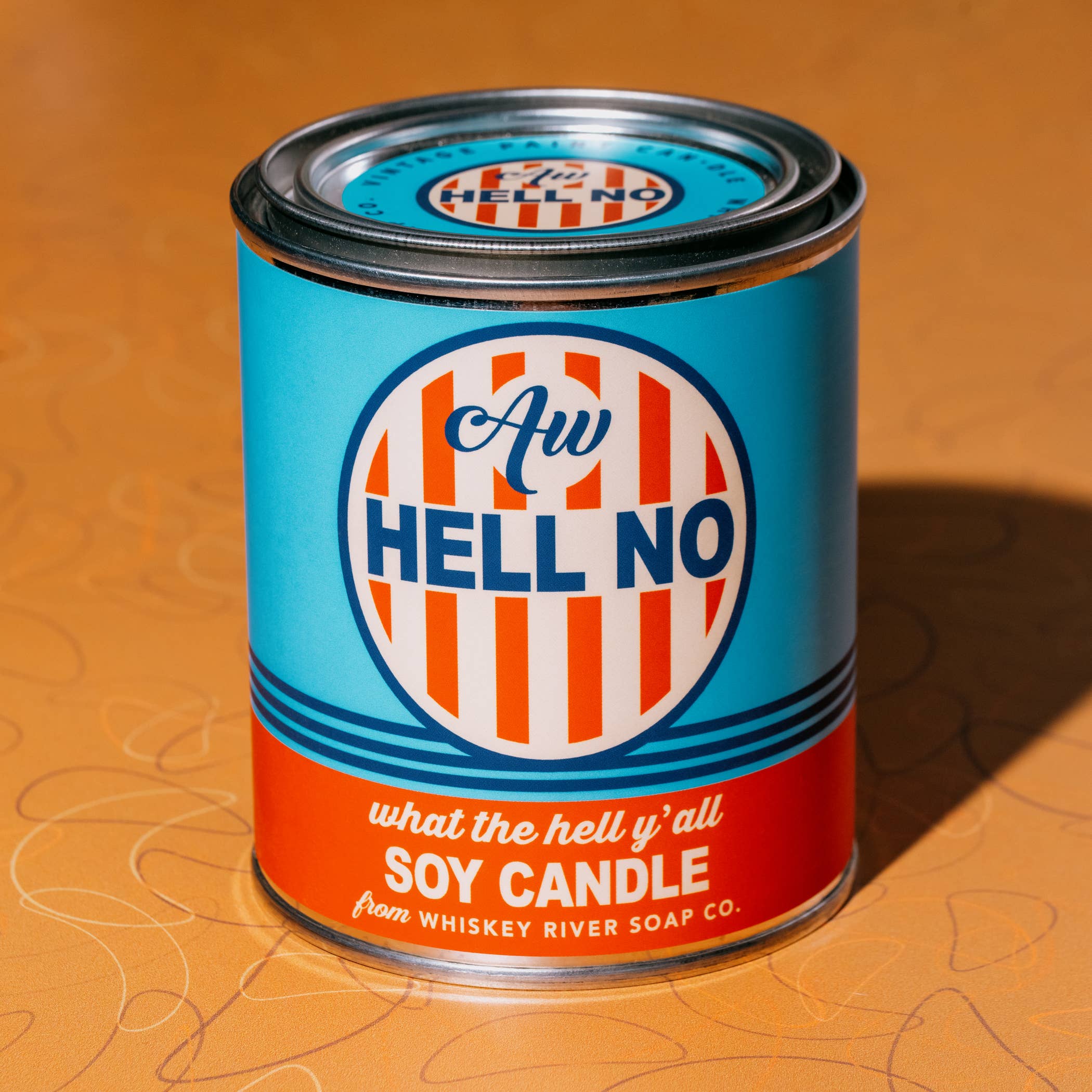 Aw Hell No Vintage Paint Can·dle | Funny Candle Main image