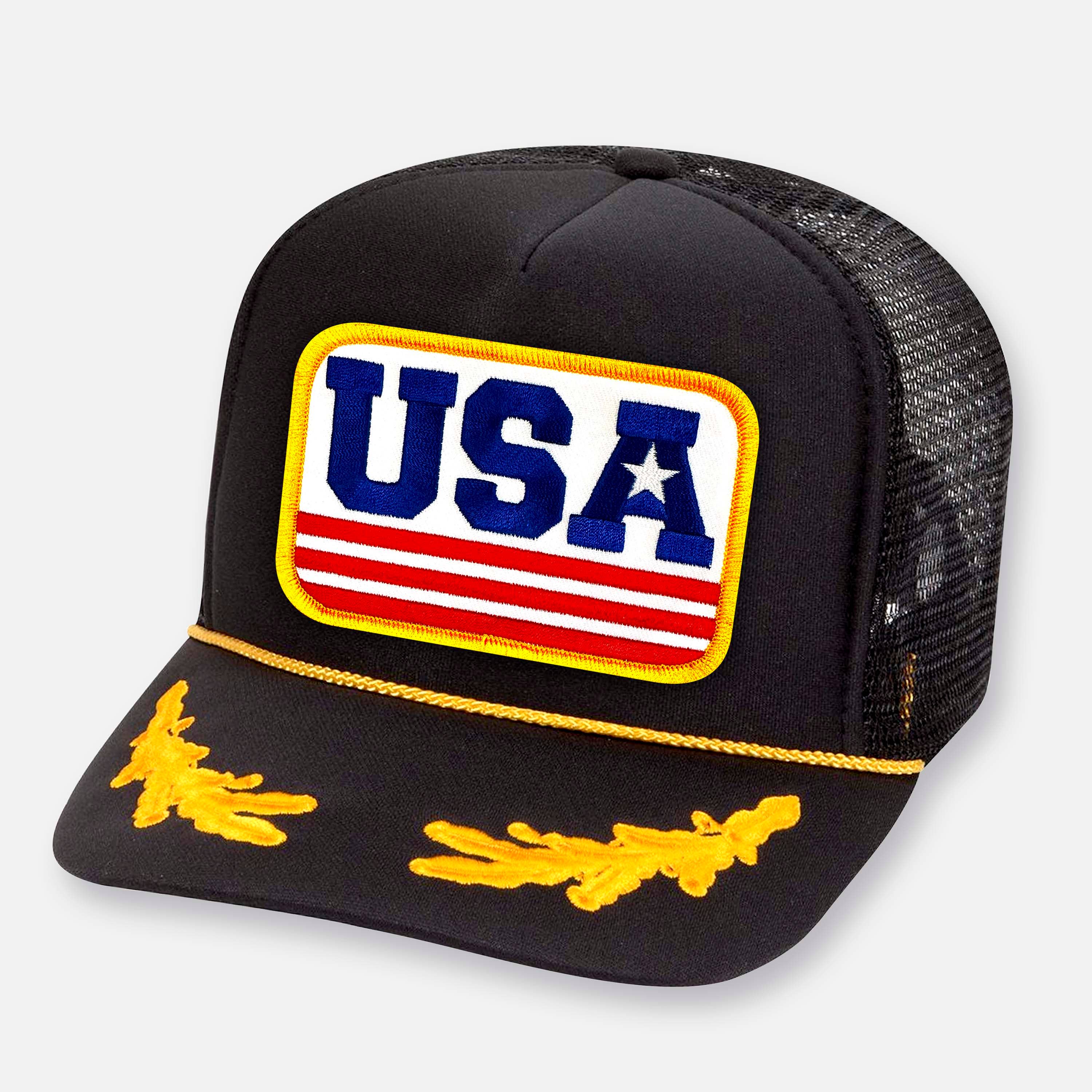 USA CURVED BILL PATCH HAT Main image
