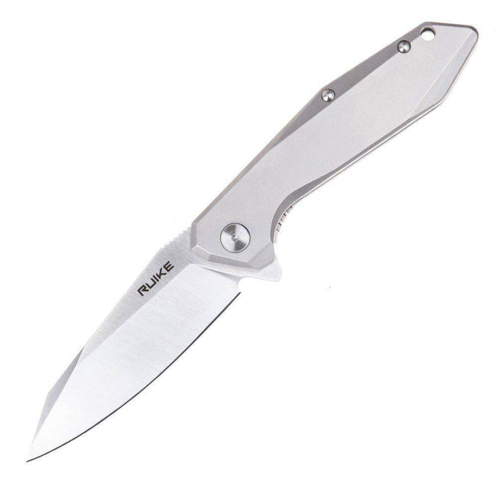 Ruike Large Folding Knife Stainless Steel Safety Lock