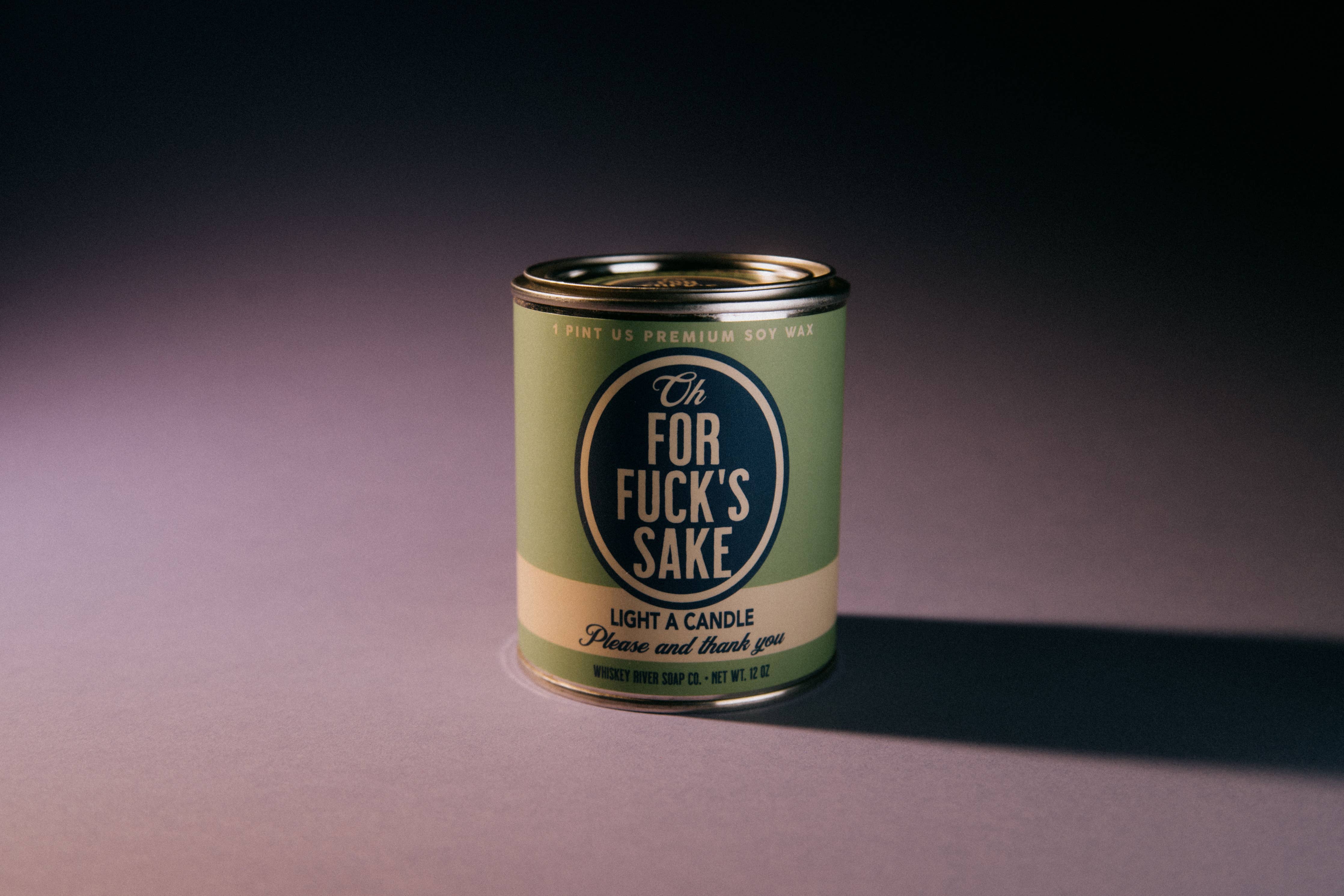 For Fuck's Sake Vintage Paint Can·dle  | Funny Candle