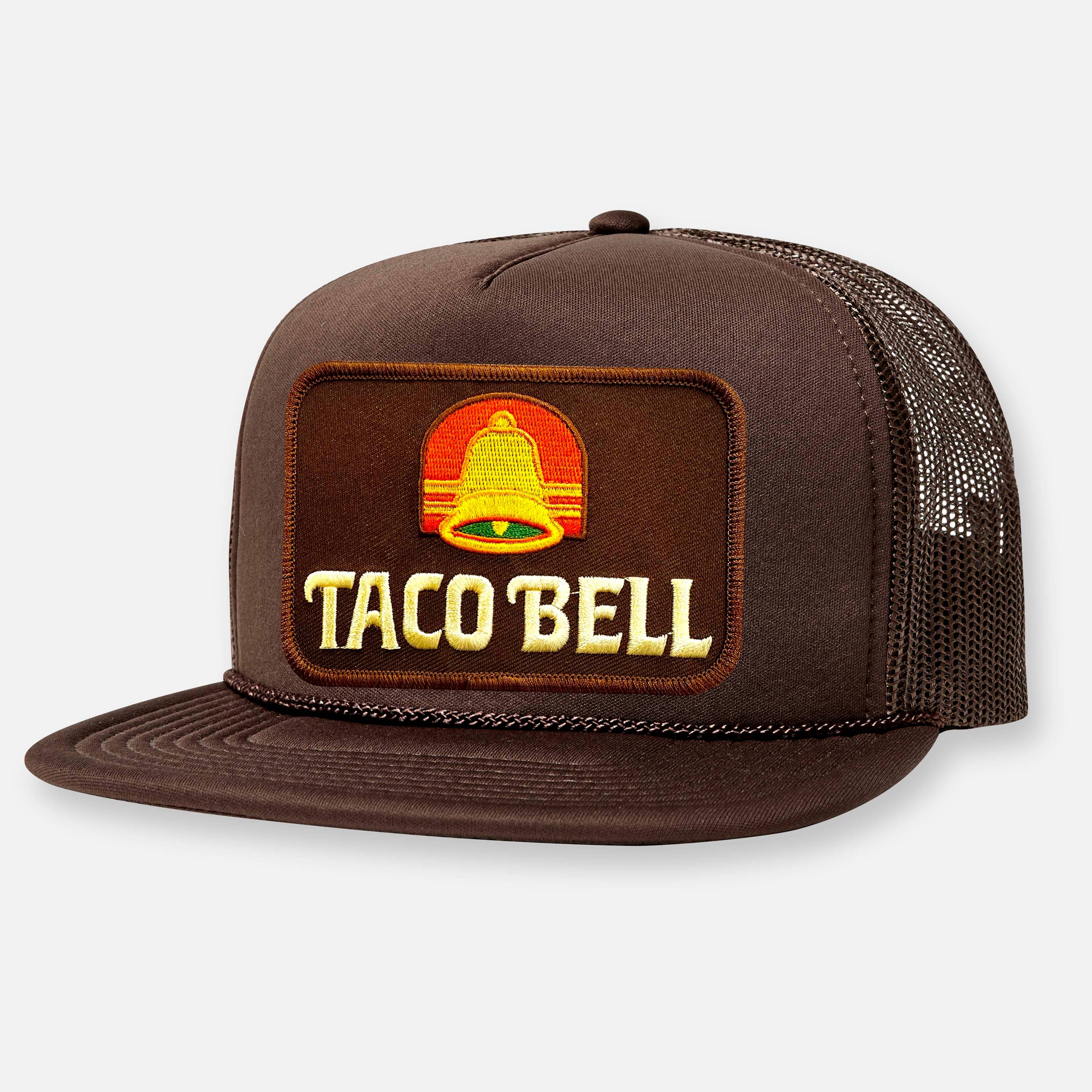 VINTAGE TACO BELL FLAT BILL PATCH HAT Main image