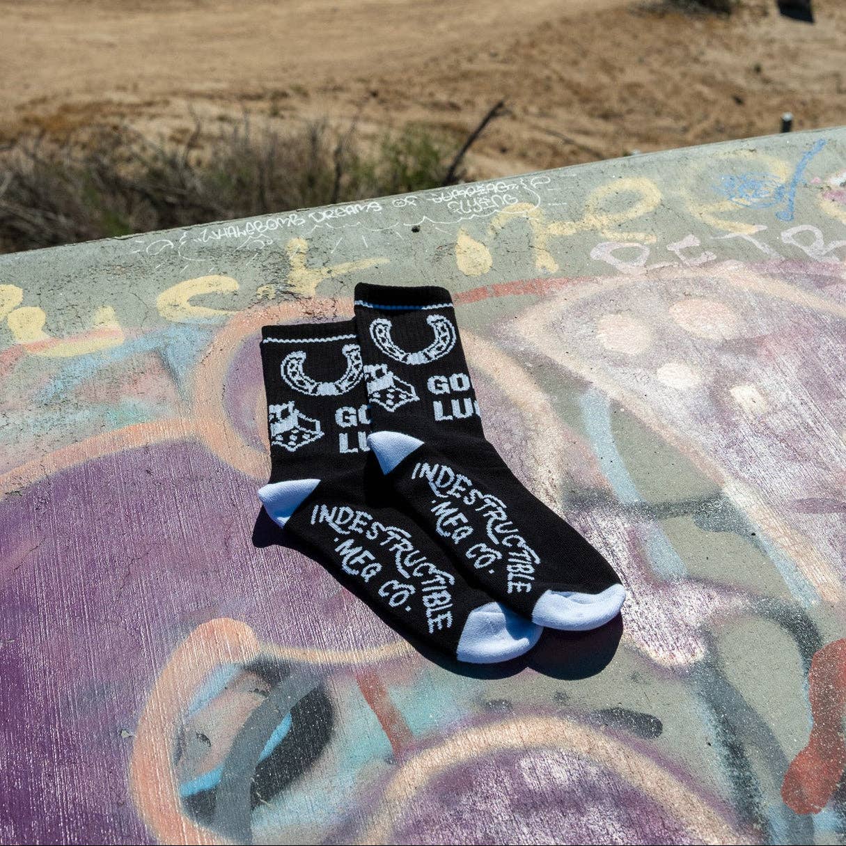 INDESTRUCTIBLE Good Luck Socks