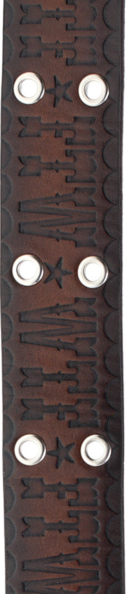 Belt - Sourpuss - WTF FTW Embossed Leather Punk Rock Style