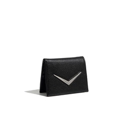 Lux de Ville Black Matte Getaway Mini Wallet