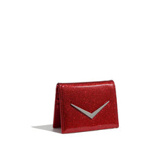 Lux de Ville Red Rum Sparkle Getaway Mini Wallet