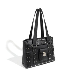 Lux de Ville Black Matte Weekender Tote Medium